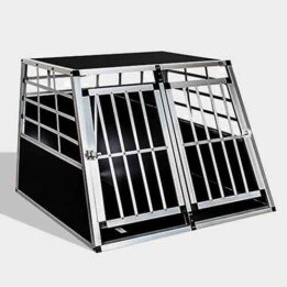 Aluminum Large Double Door Dog cage 65a 06-0773 petproduct.com.cn