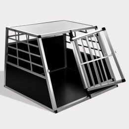 Large Double Door Dog cage With Separate board 65a 06-0774 petproduct.com.cn