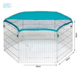 Large Playpen Large Size Folding Removable Stainless Steel Dog Cage Kennel 06-0112 petproduct.com.cn