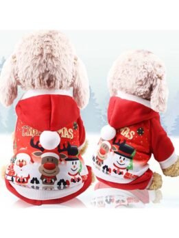 Factory Christmas Pet Dog Coat Santa Claus Clothes 06-1303
