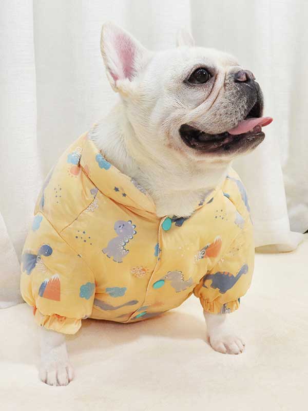 GMTPET French fighting cotton clothes French fighting winter clothes thickened a winter cute tiger fat dog short body bulldog clothes 107-222037 petproduct.com.cn