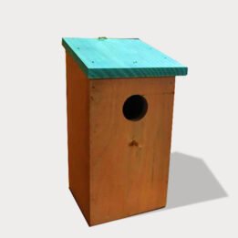Wooden bird house,nest and cage size 12x 12x 23cm 06-0008 petproduct.com.cn