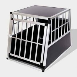 Aluminum Dog cage Large Single Door Dog cage 65a 06-0768 petproduct.com.cn