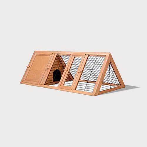 Wooden Rabbit Cage Size 117x 51x 50cm 06-0790 Chicken Cage: Wooden Hen Coop Egg House cat beds