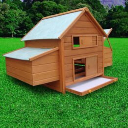 Wooden pet house Double Layer Chicken Cages Large Hen House petproduct.com.cn