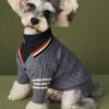 Designer Dog Clothes Wholesale Knitted Cardigan Pet Clothes Korea 06-1560