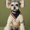 Designer Dog Clothes Wholesale Knitted Cardigan Pet Clothes Korea 06-1560