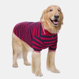 Pet Clothes Thin Striped POLO Shirt Two-legged Summer Clothes 06-1011-1 petproduct.com.cn