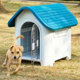 Winter Warm Removable and Washable perreras para perros Pet Kennel Plastic Kennel Outdoor Rainproof Dog Cage petproduct.com.cn
