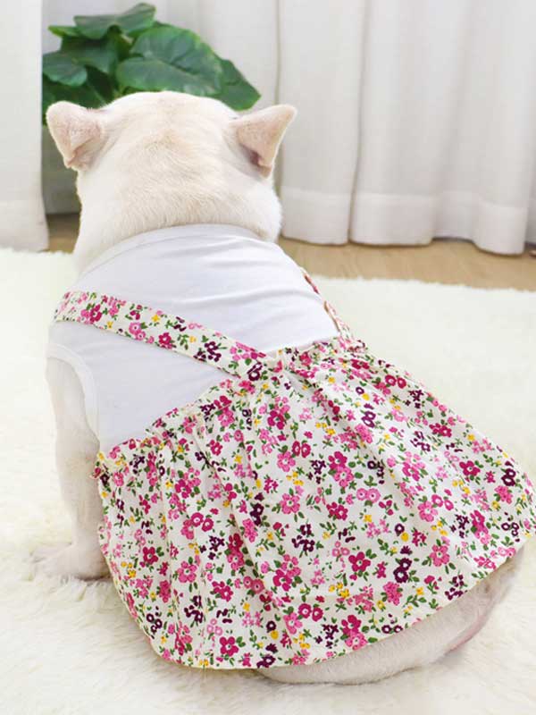 Ropa para perros y mascotas Camisa de fondo Camiseta Ropa de algodón Vestido 107-222043 petproduct.com.cn