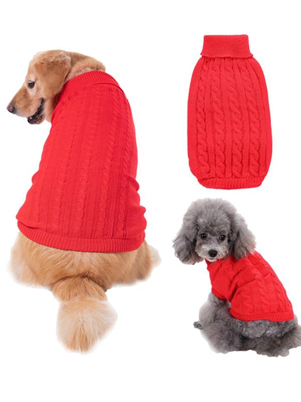 Оптовый свитер для собак Amazon Hot Pet Dog Одежда для больших собак золотистого ретривера 107-222048 petproduct.com.cn