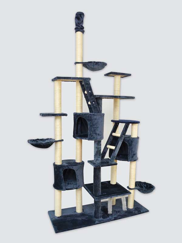 Plataforma de juego para gatos con árbol para gatos grandes de sisal multicapa de lujo petproduct.com.cn
