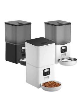 Wholeasle Amazon food feeder double meal feeder pet smart feeder