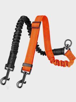 Manufacturers of direct sales of large dog telescopic elastic one support two anti-high quality dog leash 109-237011 petproduct.com.cn