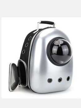 Star Silver Upgraded Side Opening Pet Cat Backpack 103-45012 petproduct.com.cn