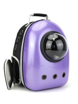 Purple upgraded side opening cat backpack 103-45014 petproduct.com.cn