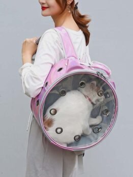 PU Transparent pet bag Cat bag backpack 103-45091 petproduct.com.cn
