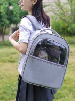 Wholesale OEM Oxford Backpack Cat Bag Shoulder Cat pet bag 103-45099