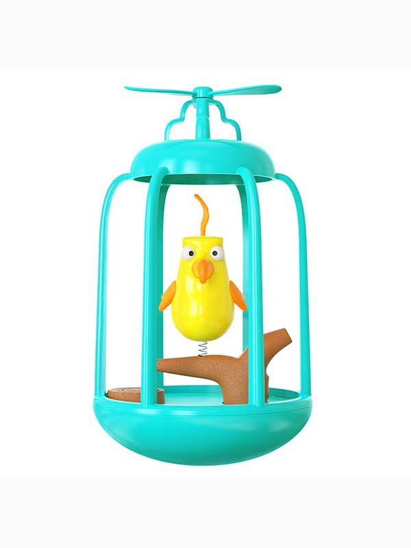Wholesale Self-Balancing Birdcage Cat Toy with Sound Sensor (ABS, No Battery) 112-251034 Pet Products Factory, OEM Manufacturer, Supplier, Agent petproduct.com.cn Wholesale Self-Balancing Birdcage Cat Toy with Sound Sensor