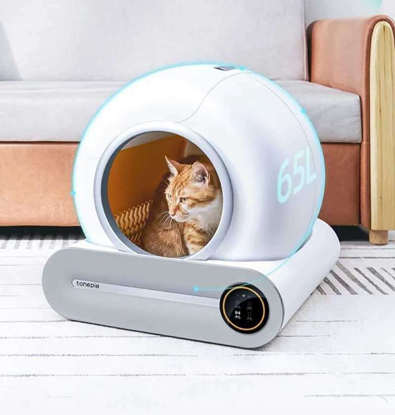 Wholesale APP Control Intelligent Smart Self Cleaning Litter Box for Cats Automatic Cat Toilet Litter Box 116-5903 Pet Products Factory, OEM Manufacturer, Supplier, Agent petproduct.com.cn Smart Cat litter box, Cat Litter Box, Cat Litter Box & Accessories, Cat Litter Box And Accessories