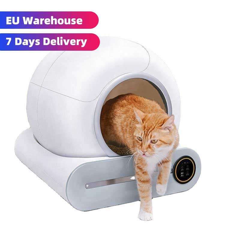 Wholesale APP Control Intelligent Smart Self Cleaning Litter Box for Cats Automatic Cat Toilet Litter Box 116-5903 Pet Products Factory, OEM Manufacturer, Supplier, Agent petproduct.com.cn Smart Cat litter box, Cat Litter Box, Cat Litter Box & Accessories, Cat Litter Box And Accessories