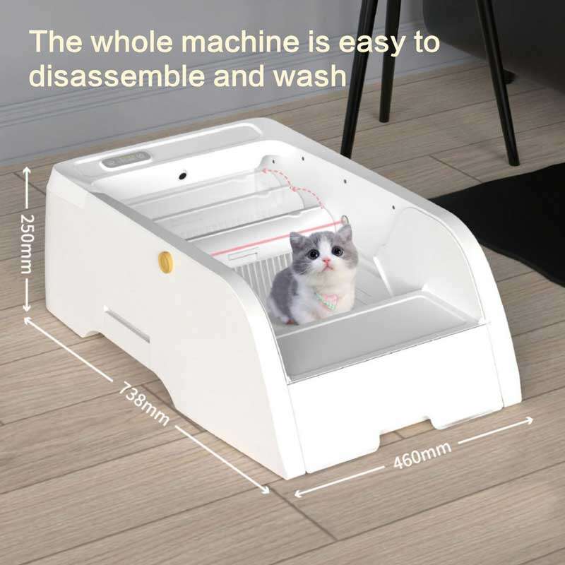 Wholesale Cat Autoclean Litter Box Smart Pet Electric Semi-automatic Quick Self Cleaning Cat Litter Box 116-5904 Pet Products Factory, OEM Manufacturer, Supplier, Agent petproduct.com.cn Smart Cat litter box, Cat Litter Box, Cat Litter Box & Accessories, Cat Litter Box And Accessories