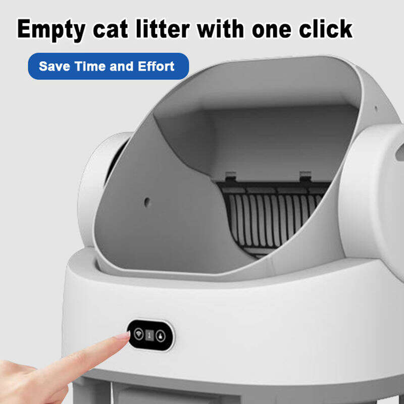 Wholesale APP Control Automatic Cat Litter Box with Safety Sensors Self Cleaning Litter Box for Multiple Cats 116-5909 Pet Products Factory, OEM Manufacturer, Supplier, Agent petproduct.com.cn Smart Cat litter box, Cat Litter Box, Cat Litter Box & Accessories, Cat Litter Box And Accessories