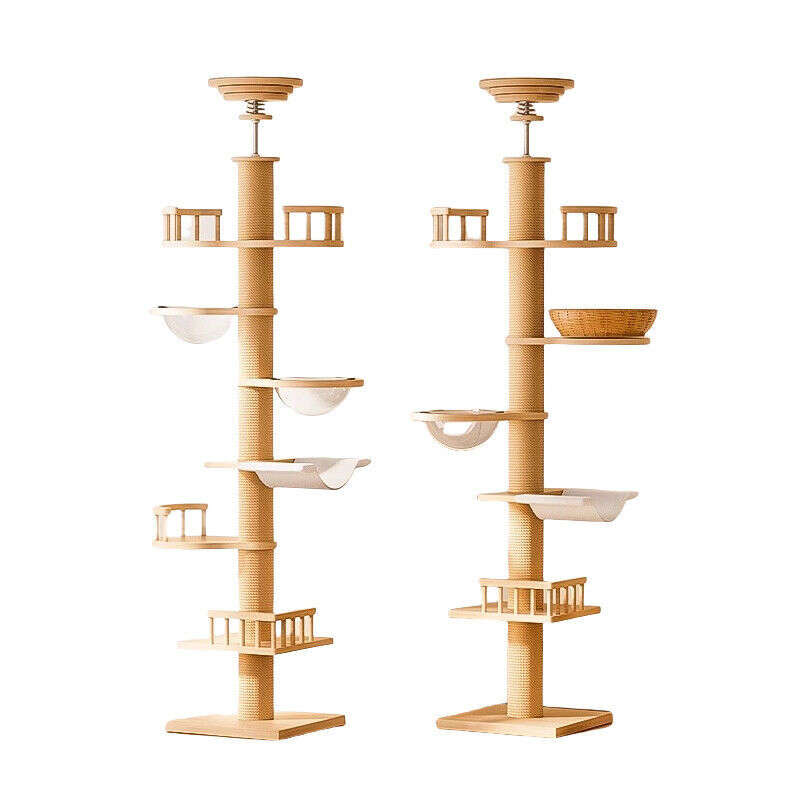 floor-to-ceiling-cat-tree - High-quality pet products