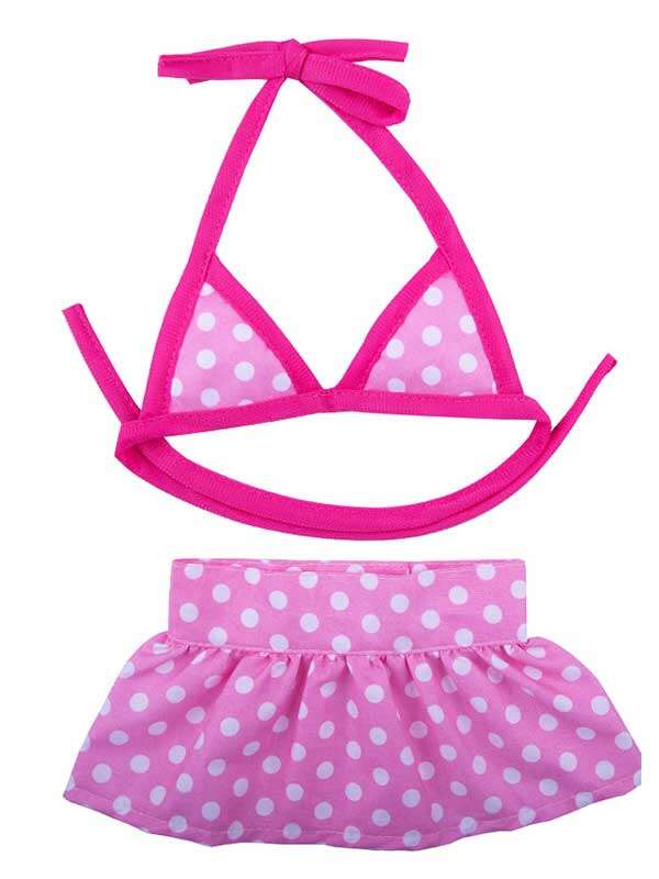 Wholesale Pet bikini suit swimsuit teddy beach doll cat and dog clothes pet swimsuit