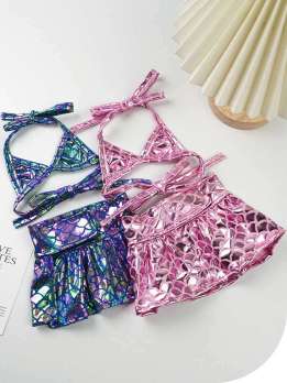 Wholesale Pet Bikini Sets Swimsuits for Poodles, Cats and Dogs Pet Swimwear