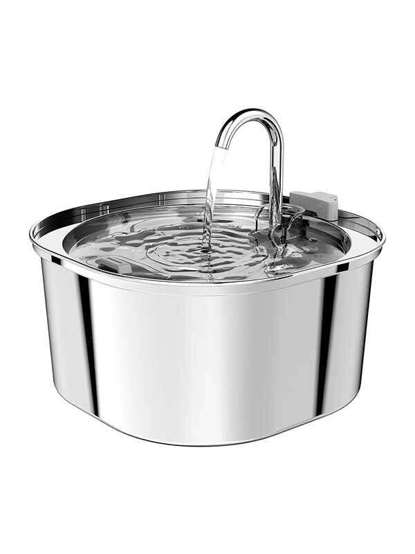 Wholesale OEM 3.2L Stainless Steel Pet Water Dispenser Cat Water Feeder Dog Water Dispenser 120-3323 Pet Products Factory, OEM Manufacturer, Supplier, Agent petproduct.com.cn OEM ODM Wholesale stainless steel pet cat dog water dispenser Fountain