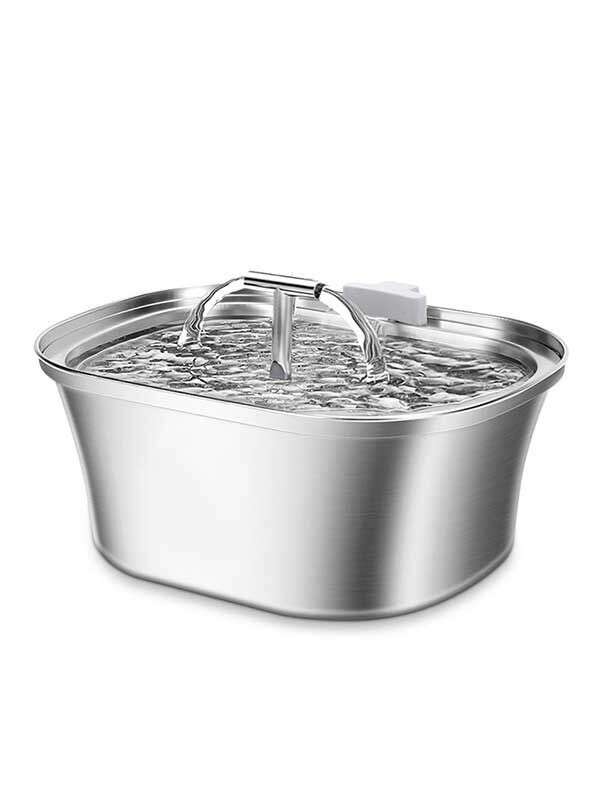 Wholesale OEM 3.2L Stainless Steel Pet Water Dispenser Cat Water Feeder Dog Water Dispenser 120-3327 Pet Products Factory, OEM Manufacturer, Supplier, Agent petproduct.com.cn OEM ODM Wholesale stainless steel pet cat dog water dispenser Fountain